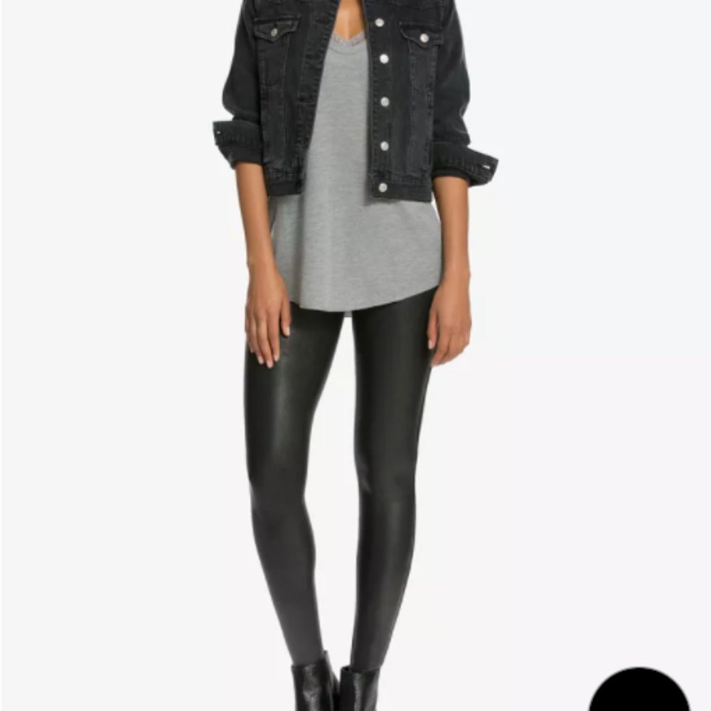 Spanx Faux Leather Leggings - NWOT